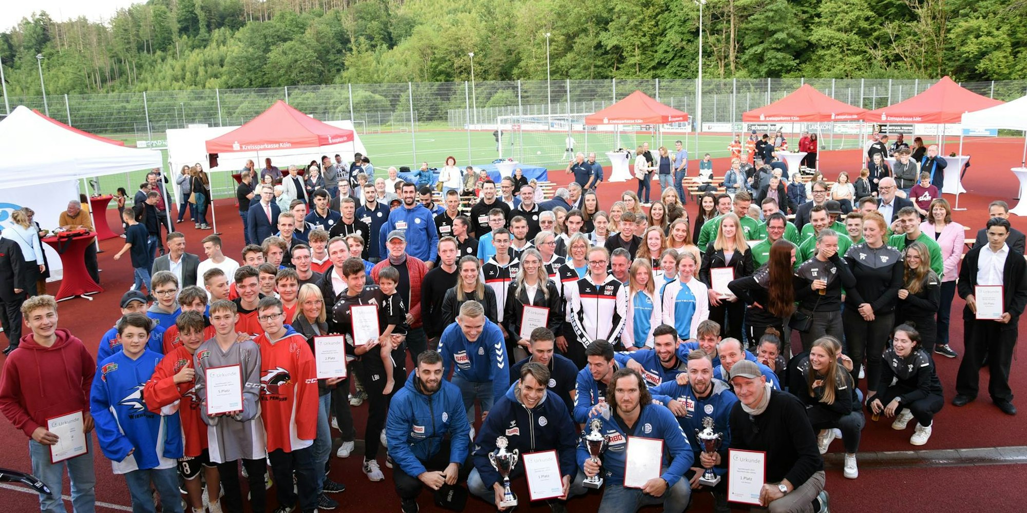 Sportlerwahl OB Gruppenbild