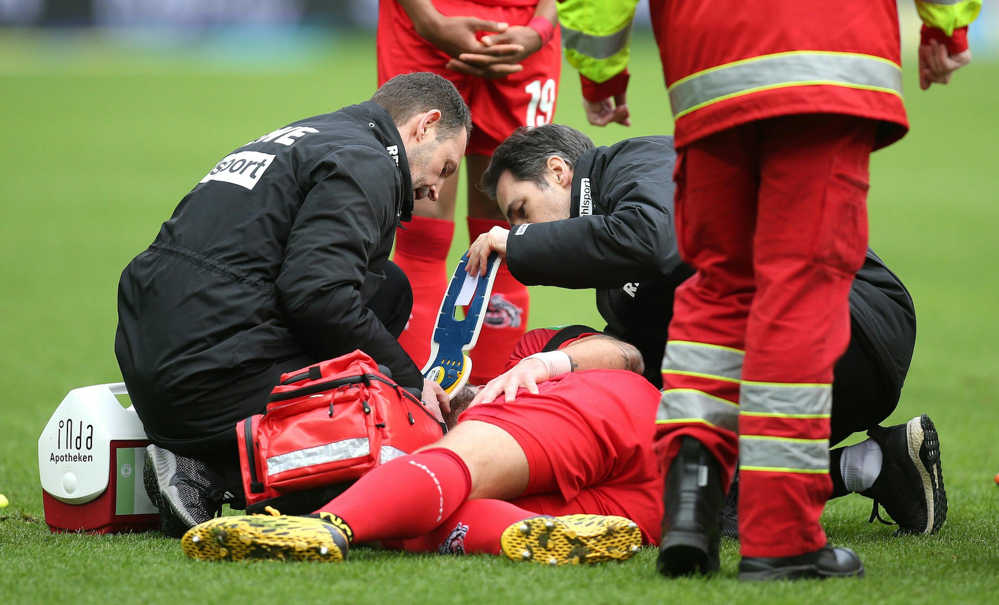 Czichos Verletzung Berlin