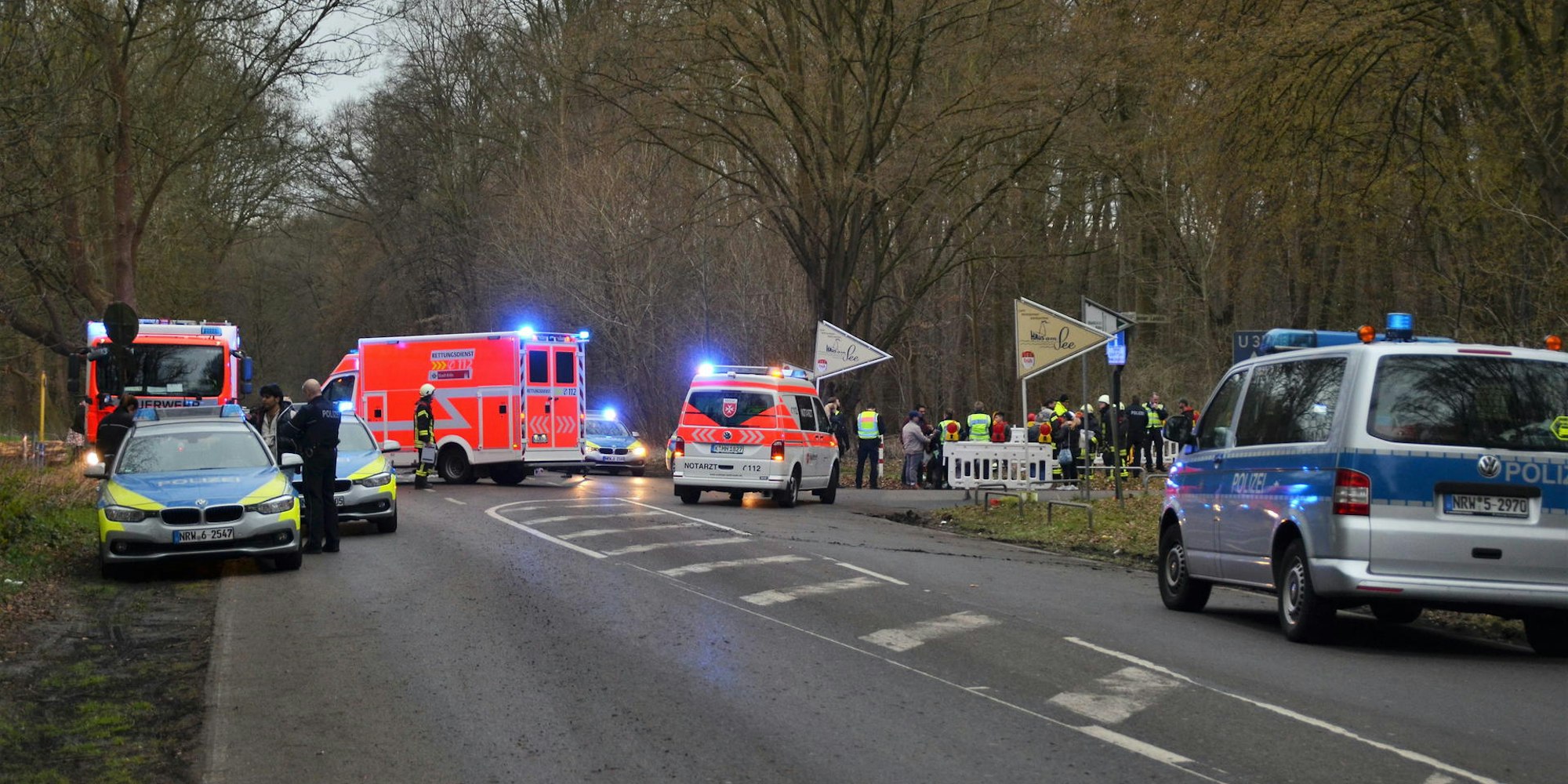 Schlägerei HAus am See