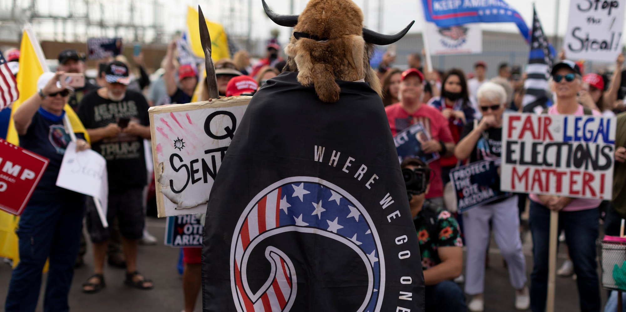 QAnon Trump Anhänger