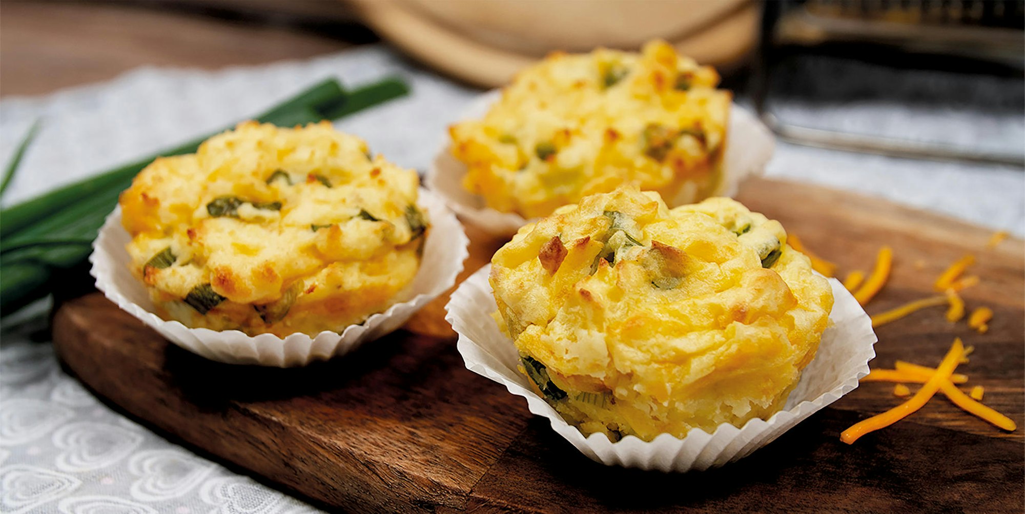 muffins aus kartoffelnresten