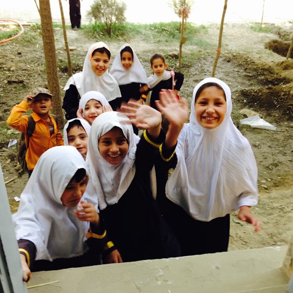 Afghanische Deutschlehrerin