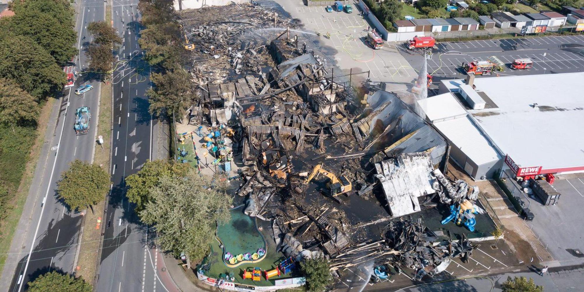 Recklinghausen Indoor-Spielplatz Brand