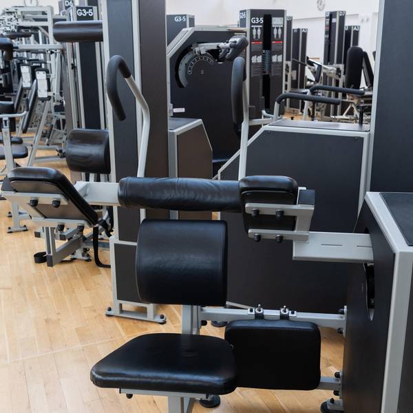 Fitnessstudio leer