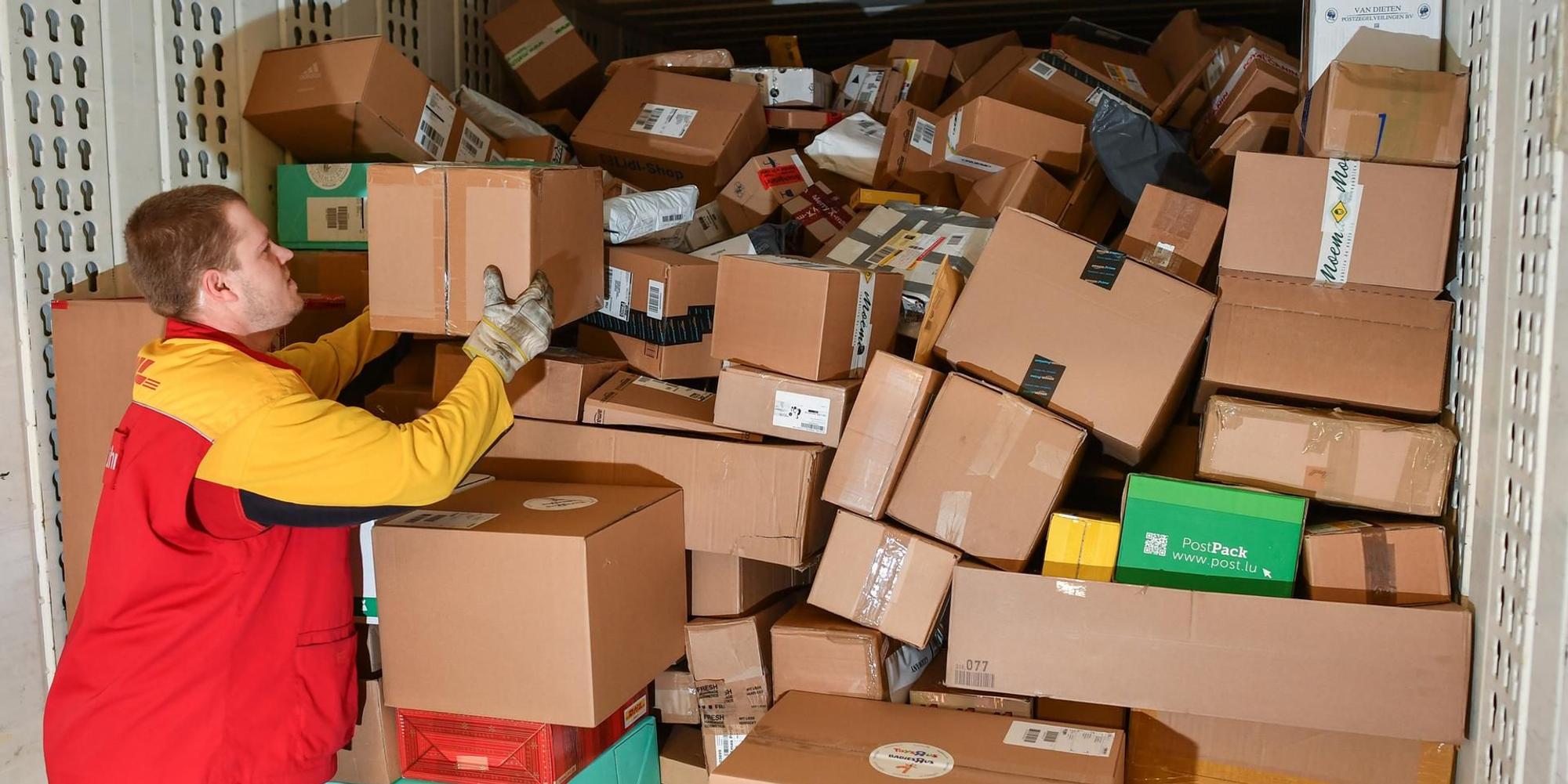 Paketdienst Weihnachten