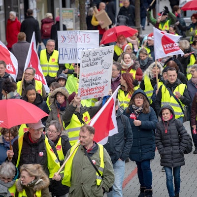 Streik Kaufhof Karstadt