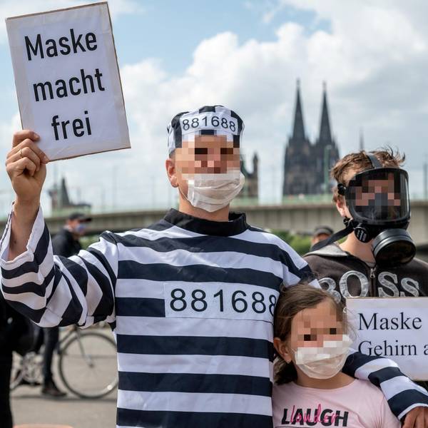 Corona Demo Köln Sträfling