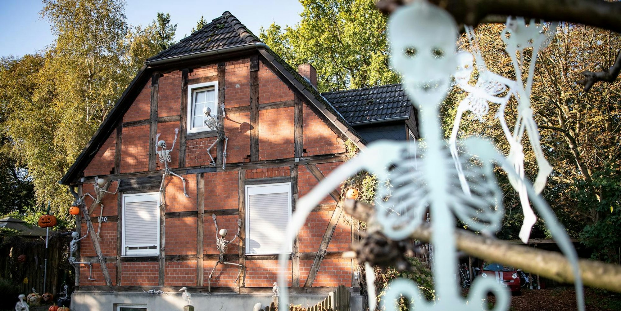 Haus an Halloween