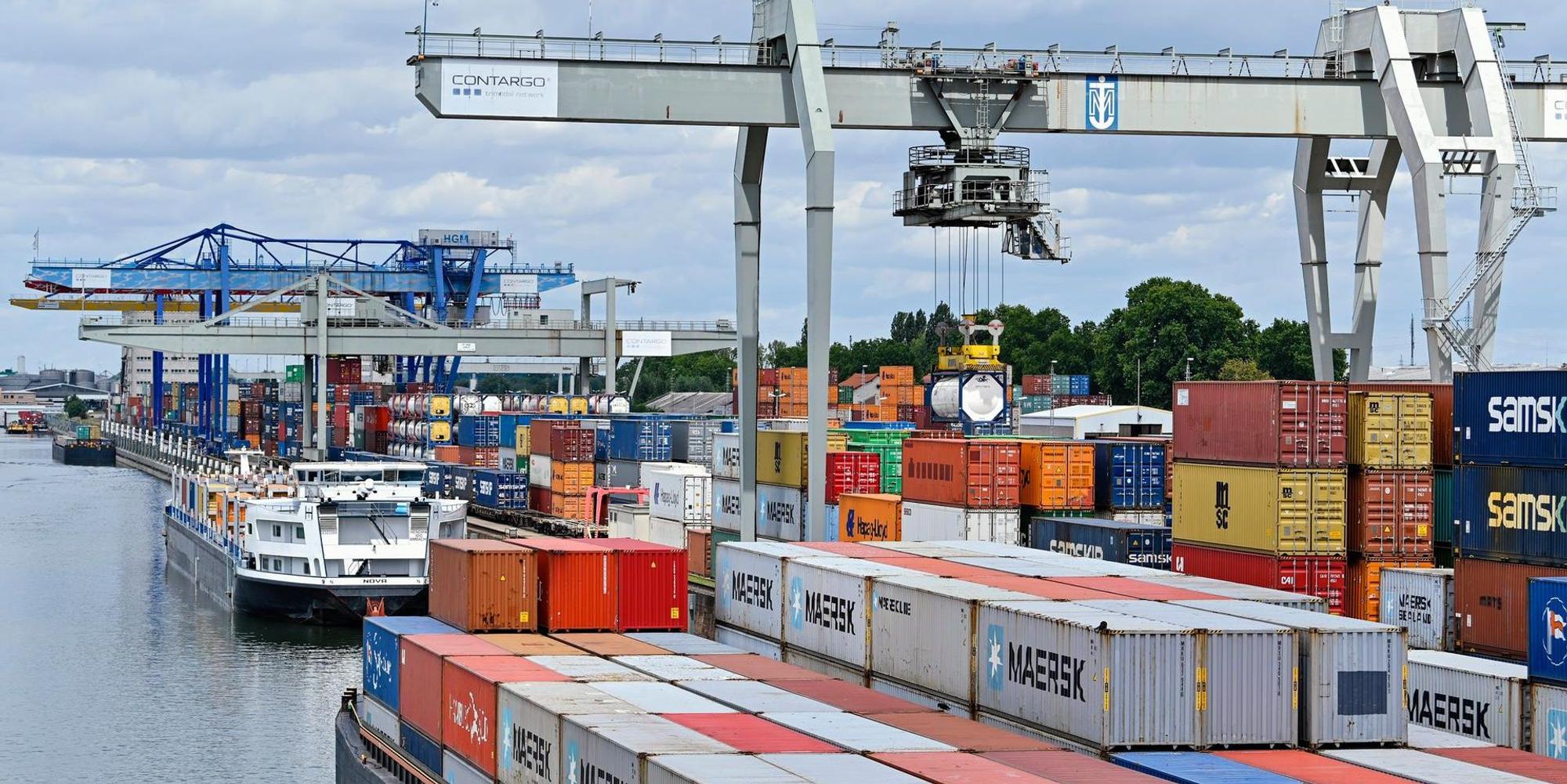 Hafen Neckar Konjunktur