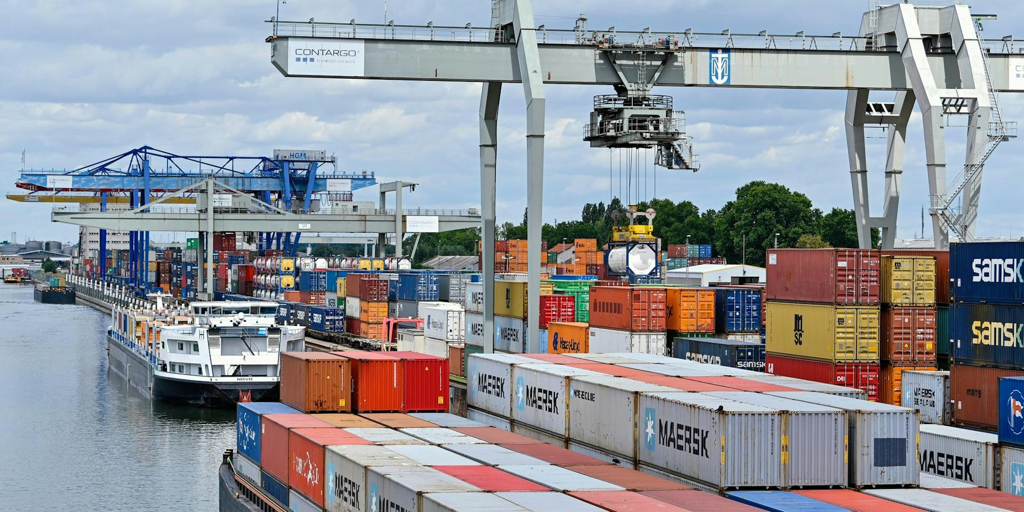 Hafen Neckar Konjunktur