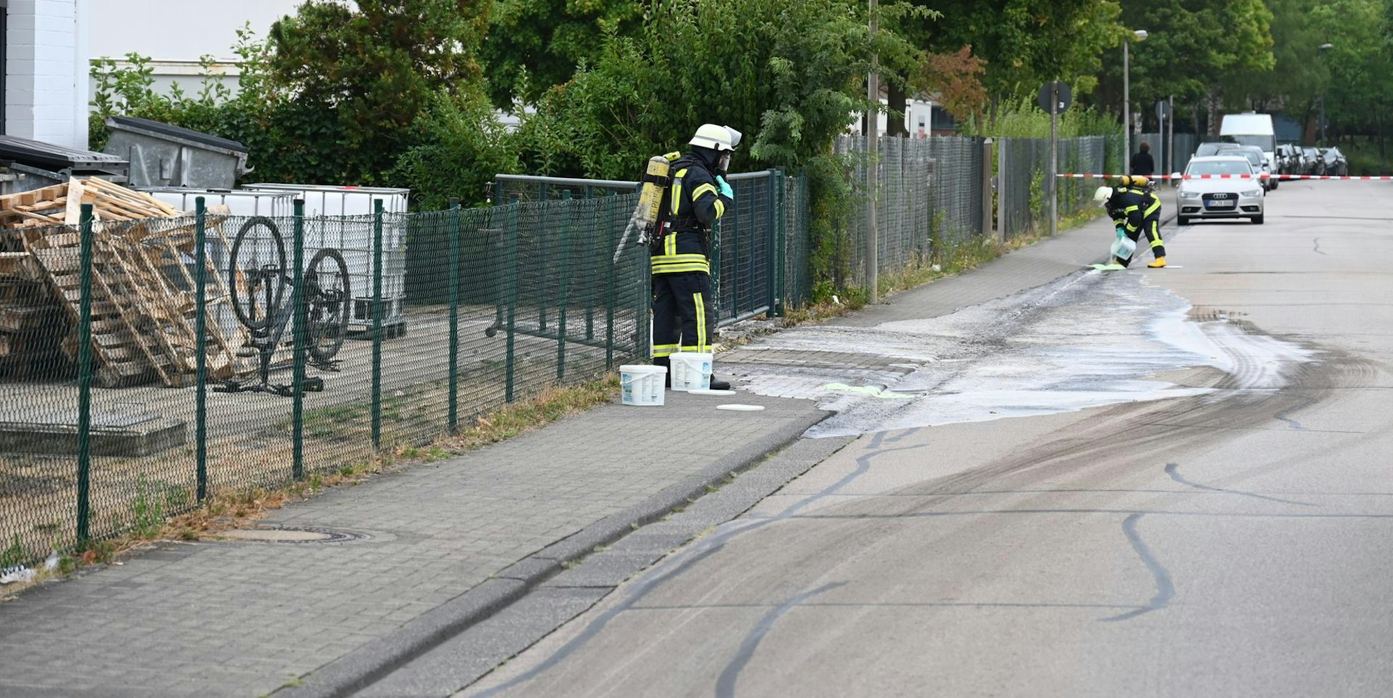 Kerpen Chemieunfall Textilbetrie