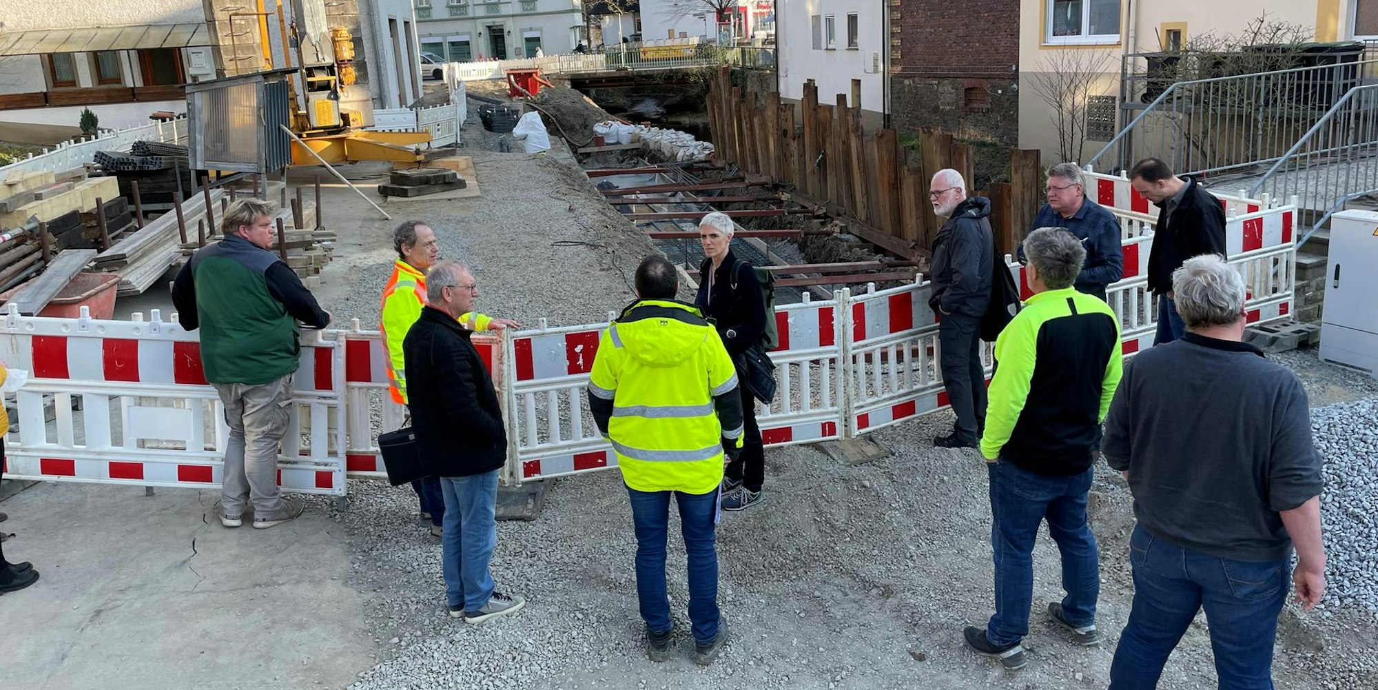 Arbeiten Bachstraße Morsbach