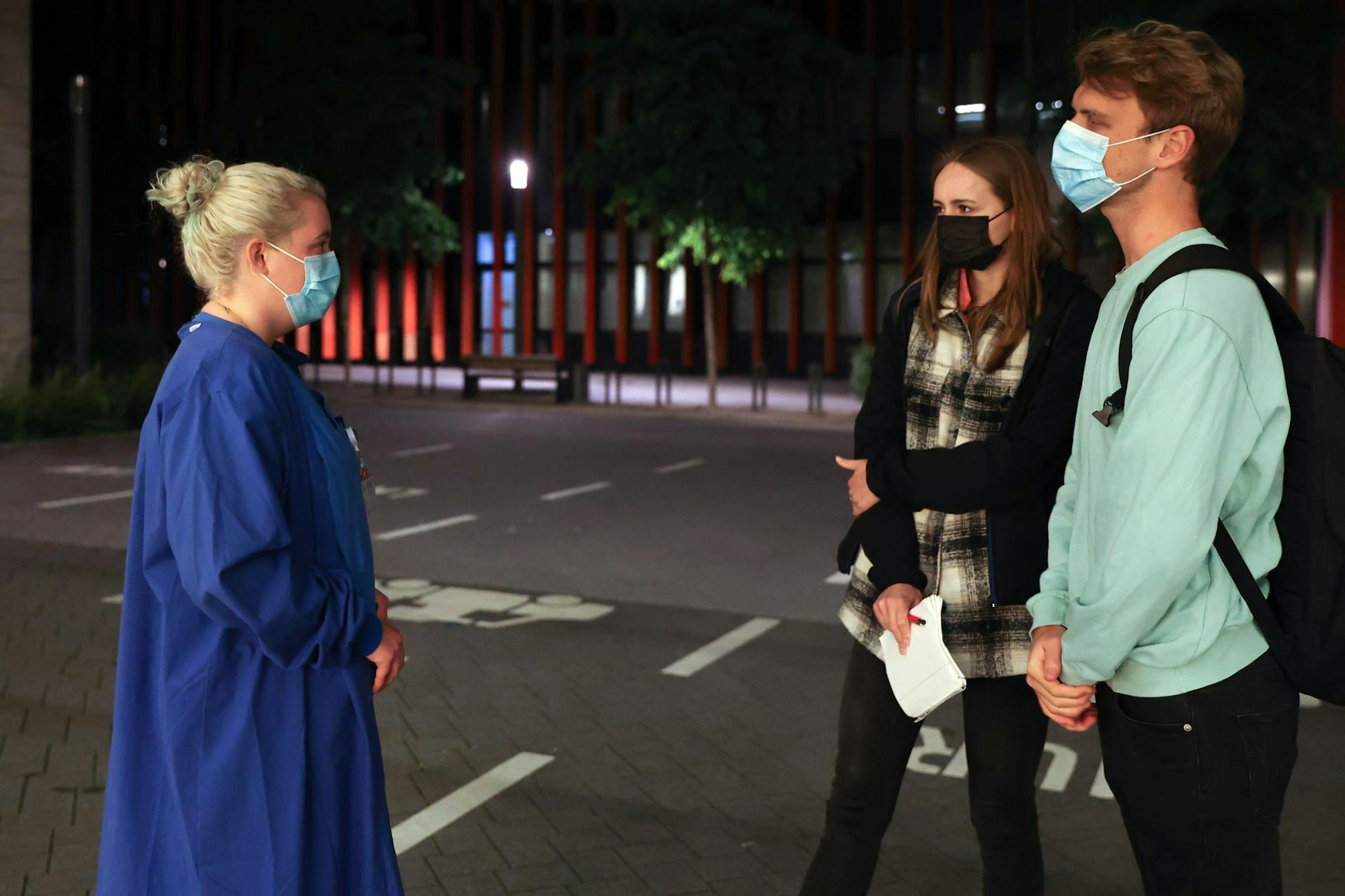 Kira Hülsmann im Gespräch mit Lena Heising und Paul Gross