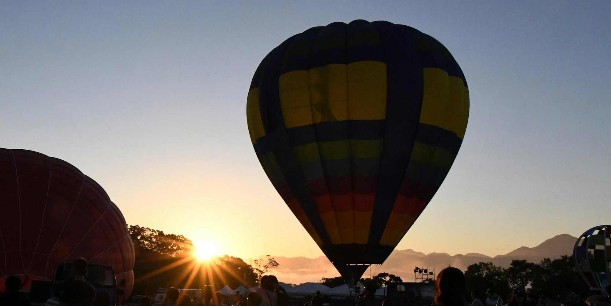 Heißluftballon Symbol