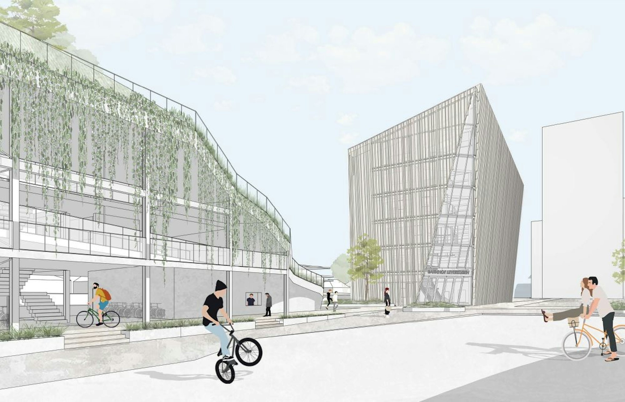 Bahnhofsgebäude Nummer 2 Credit Jungermann und Foth