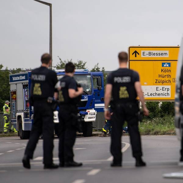 Polizisten Blessem