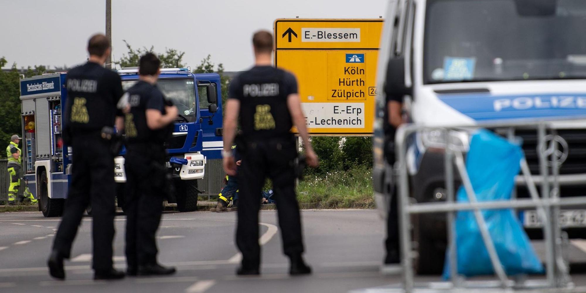 Polizisten Blessem