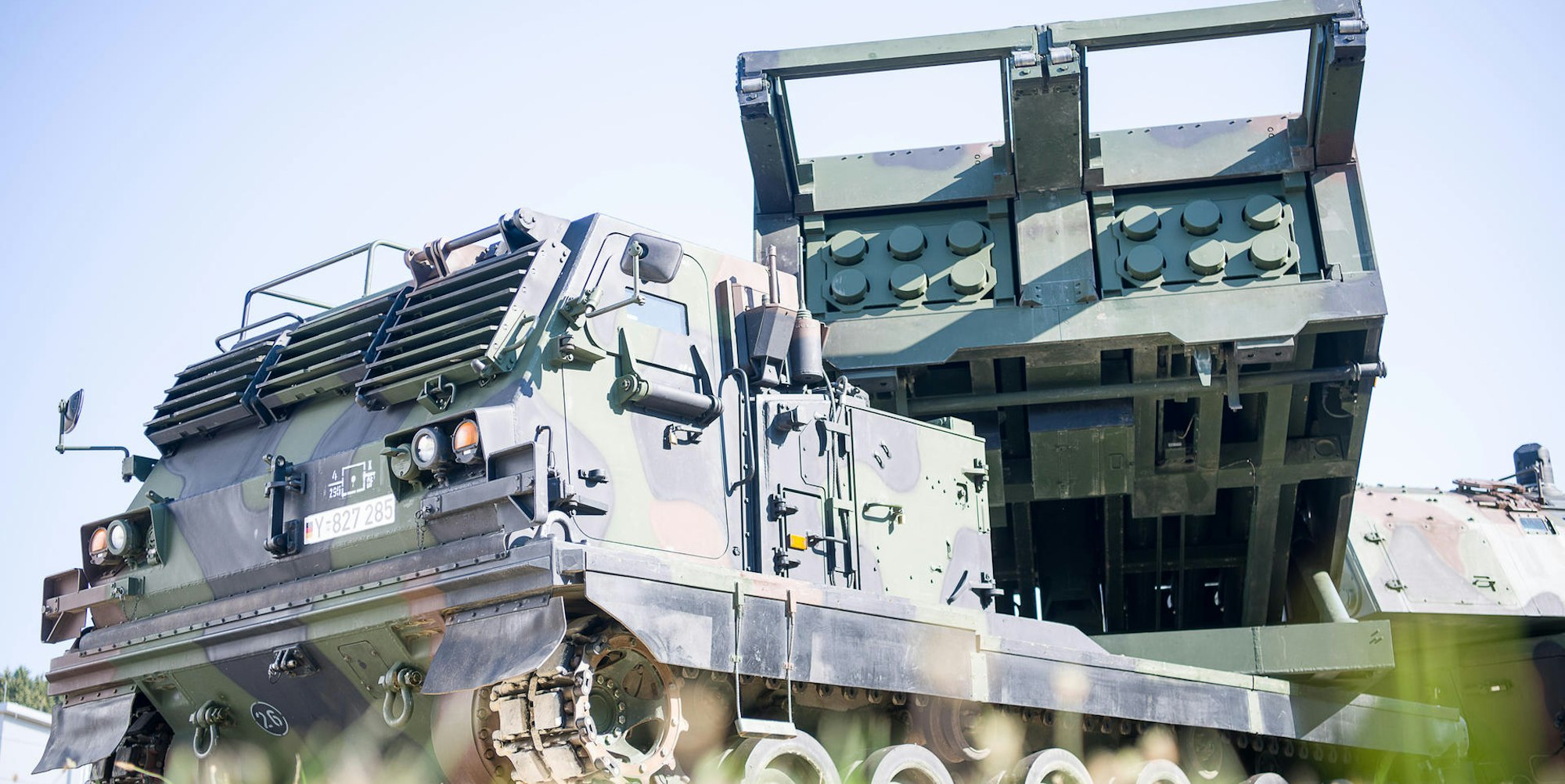 Raketenwerfer Mars 2 dpa