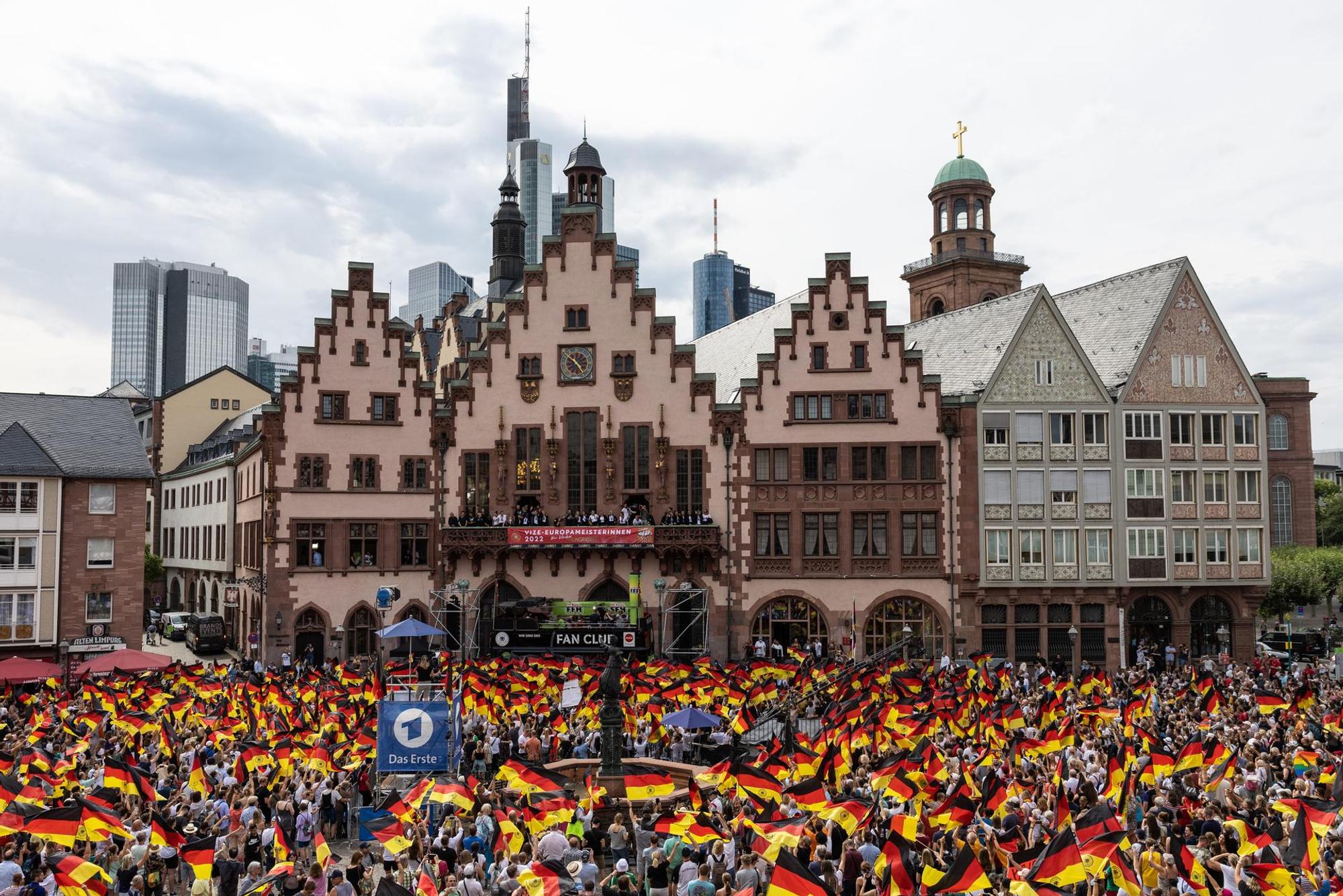 Frankfurt Fans Frauen-EM