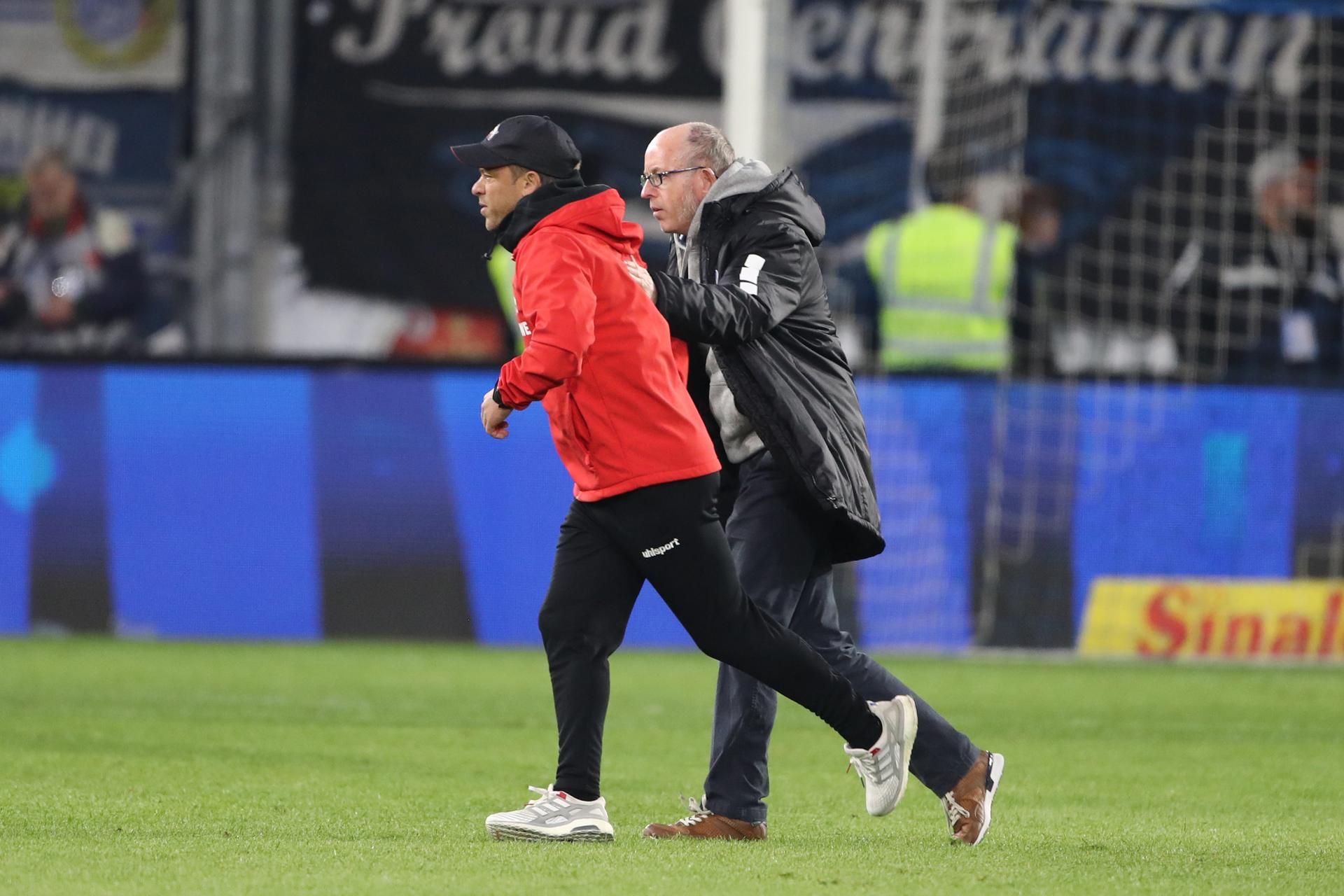 Markus Anfang nach dem Spiel