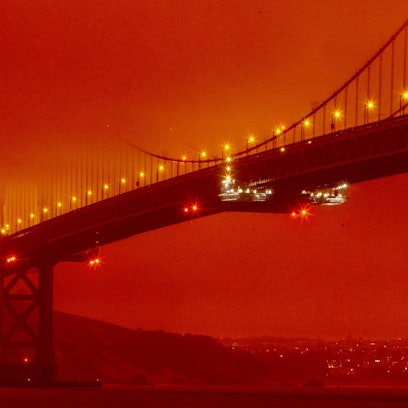 Golden Gate SF Waldbrand