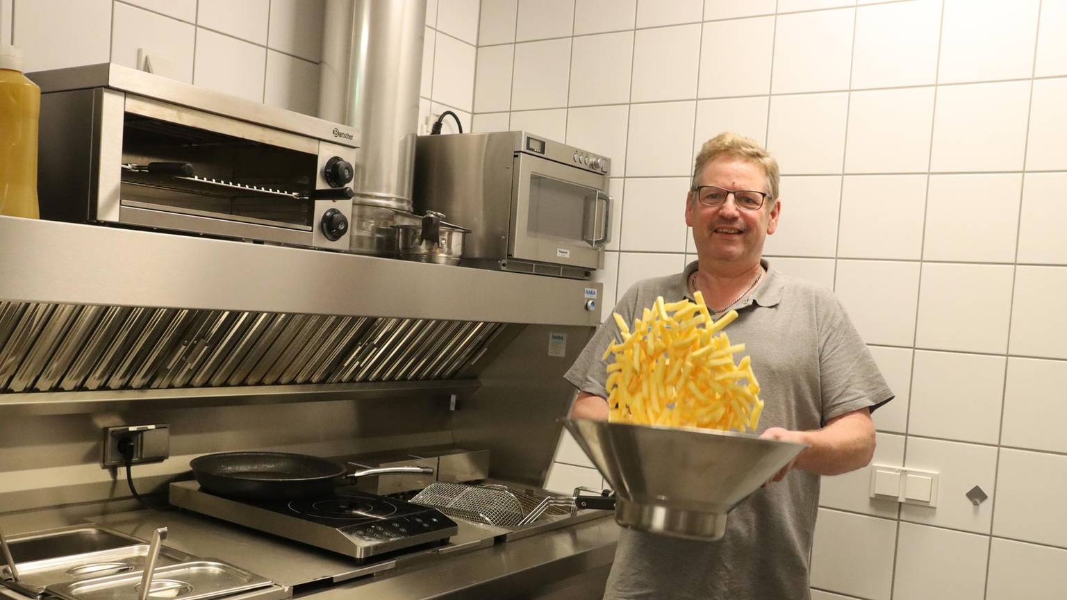 René Leijen ist neuer Koch im Bistro des Balneo-Bades in Waldbröl.