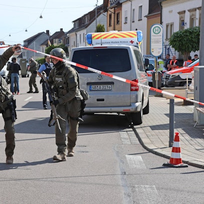 Saarbrücke Einsatz IMAGO