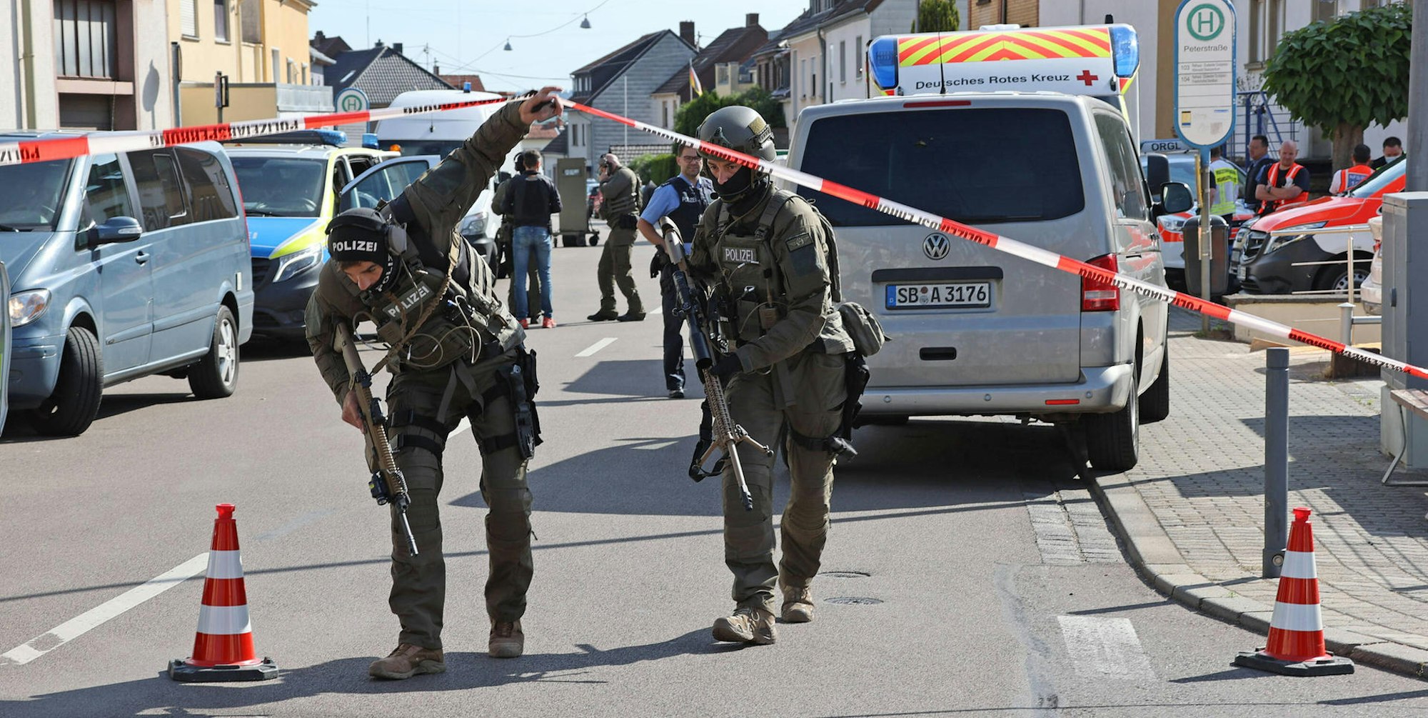 Saarbrücke Einsatz IMAGO
