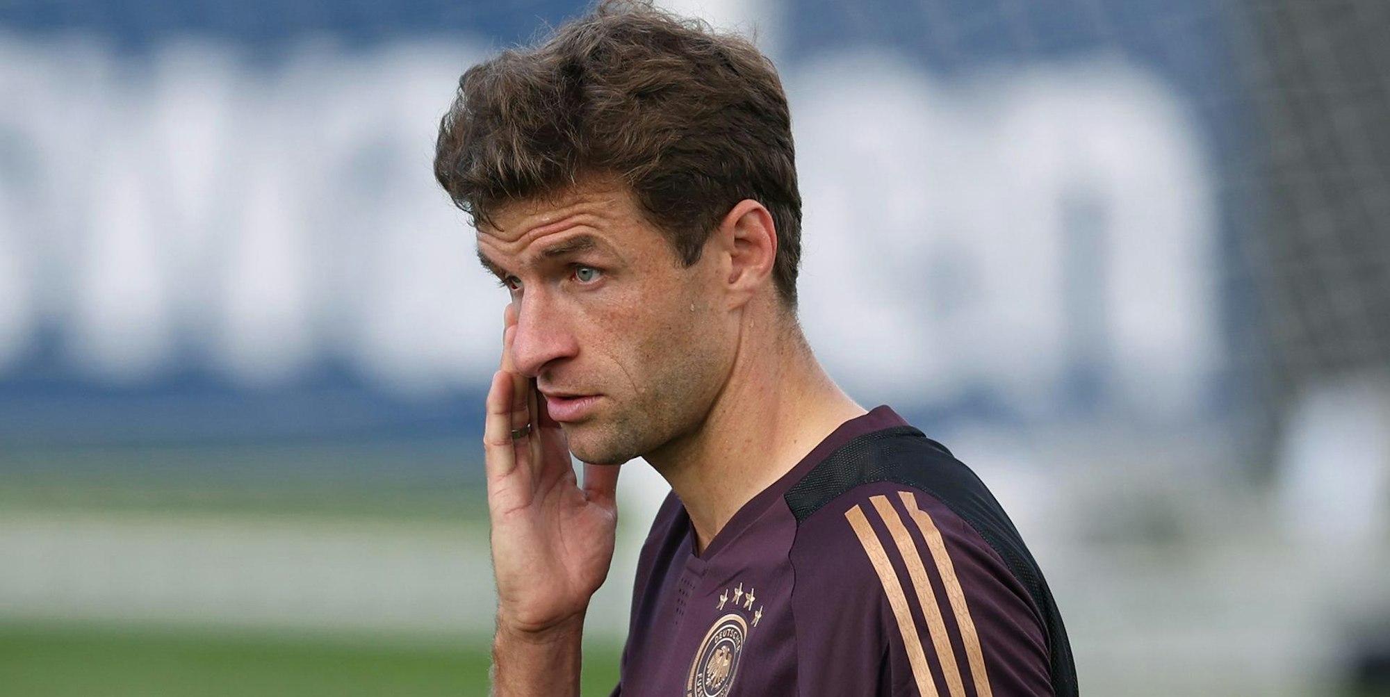 Thomas Müller nachdenklich