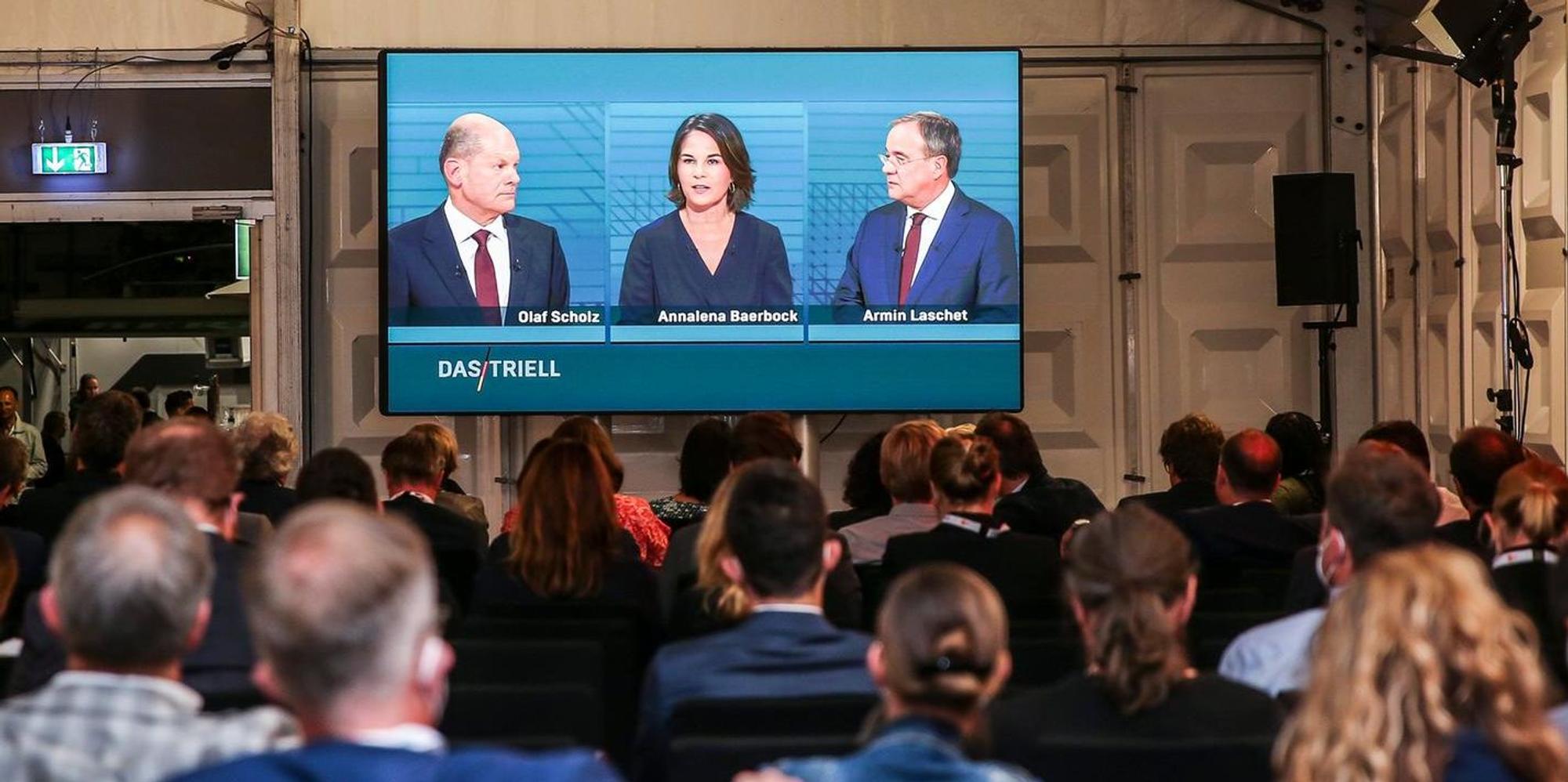 Triell im TV Symbol