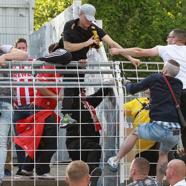 Jena-Fans Gäseblock