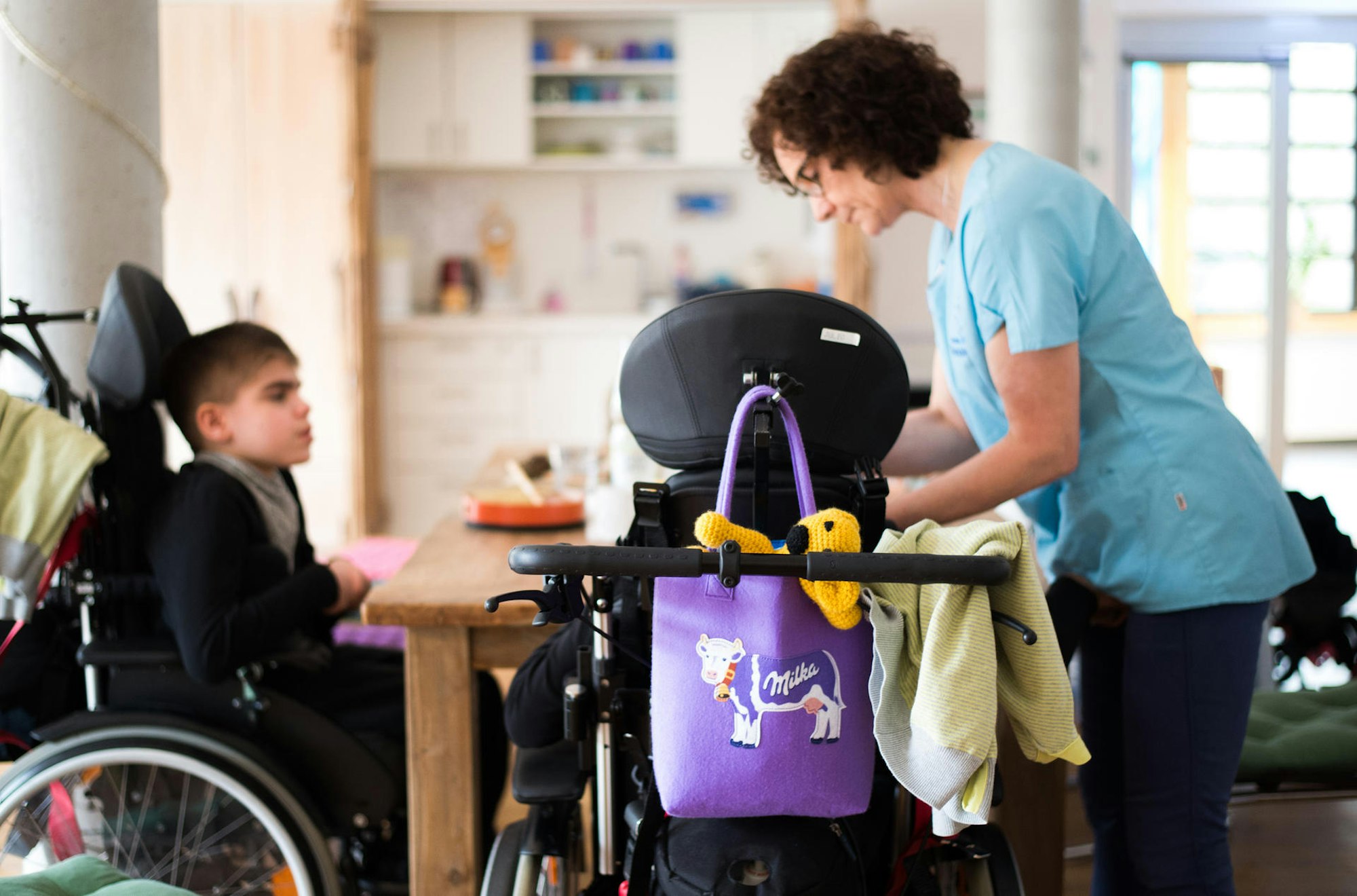 Kinderhospiz Betreuerin Bettina Manert