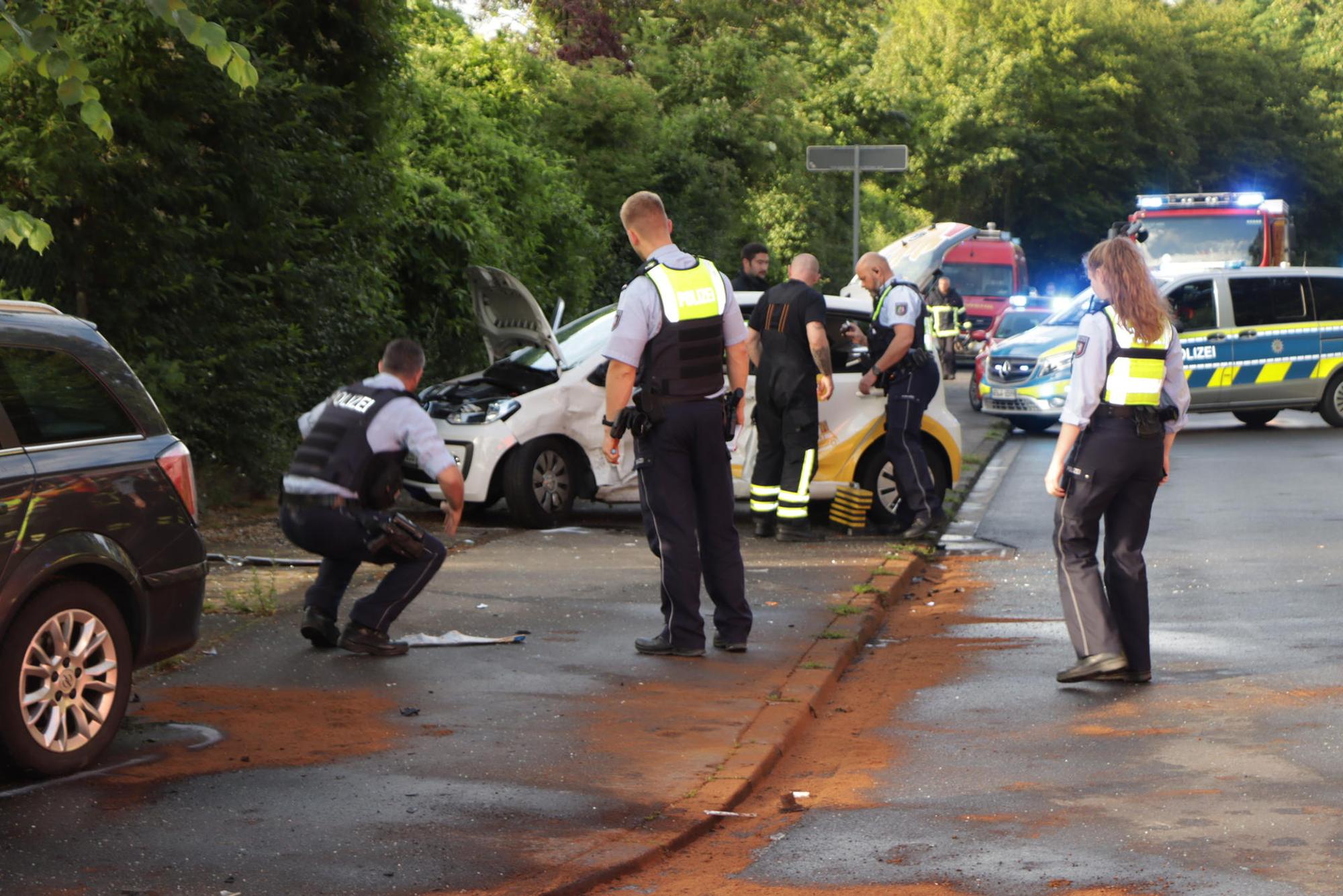 Unfall Hürth Industriestraße 1