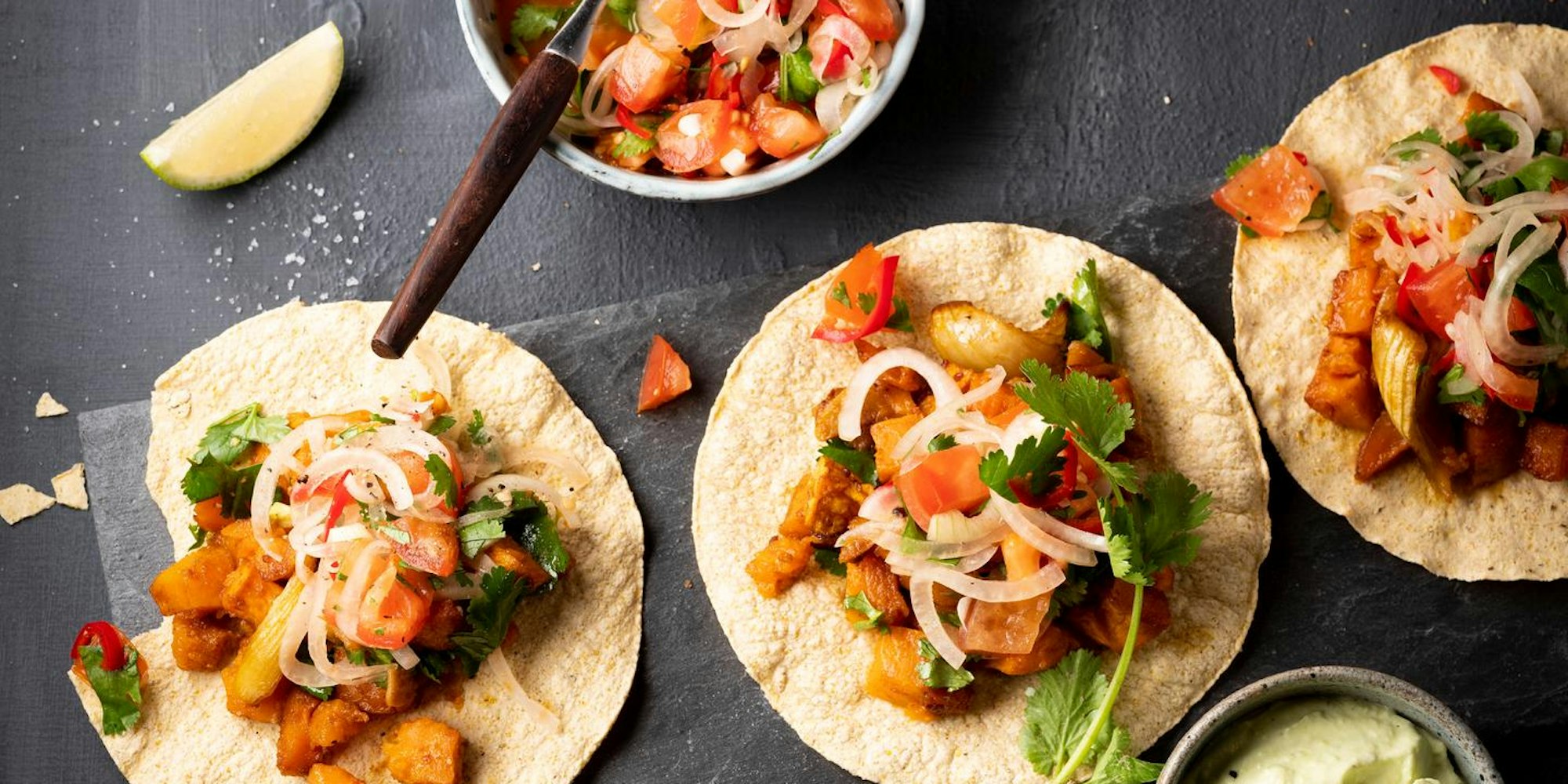 chili mit süßkartoffel tacos j floss rezept