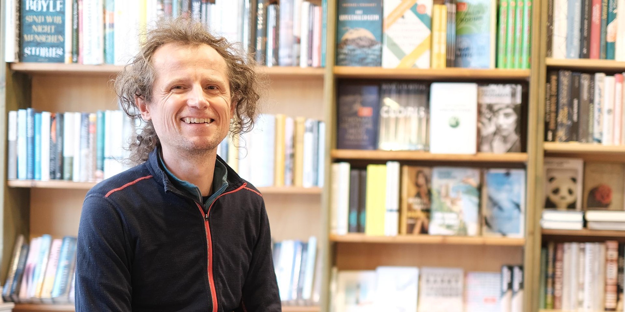 Buchhändler Uli Ormanns