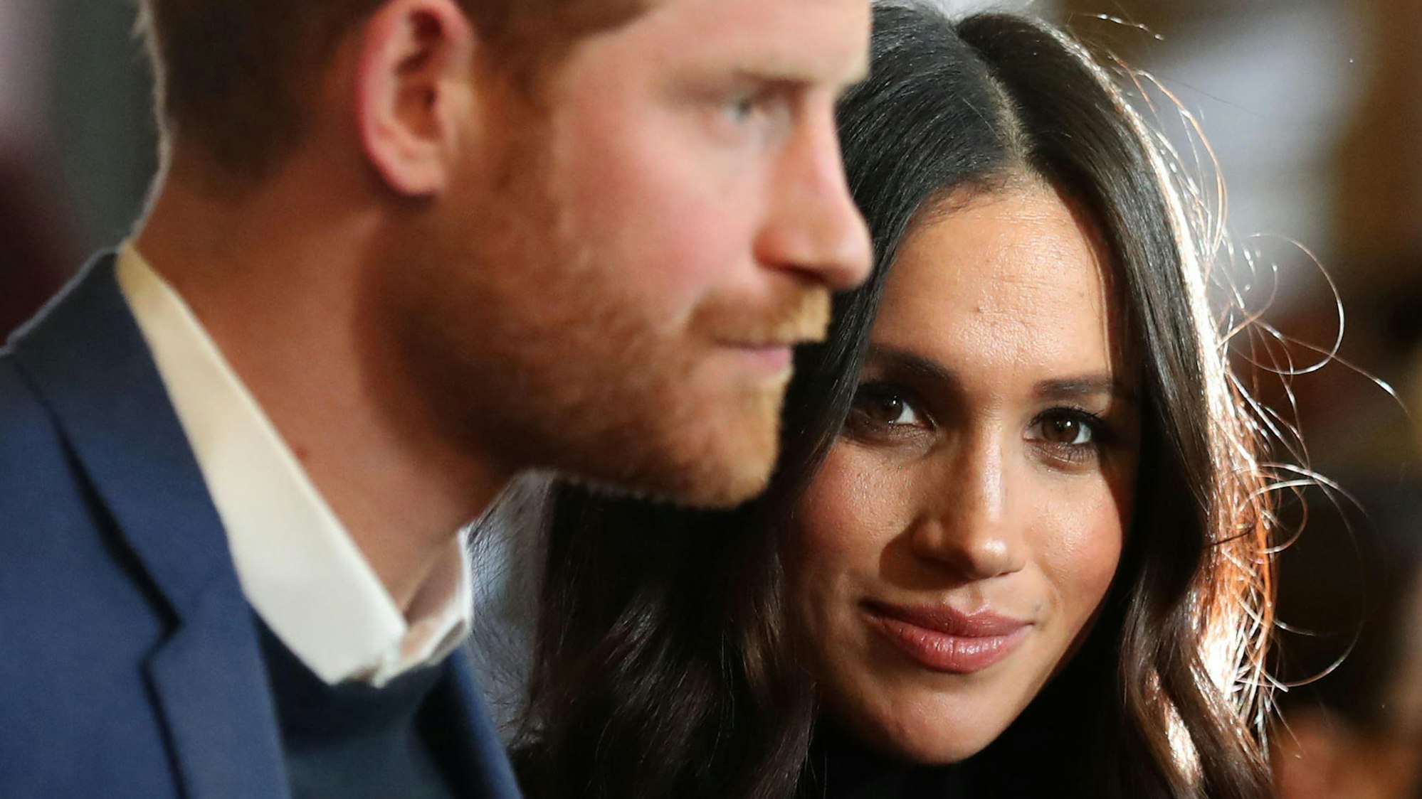 Prinz Harry und Meghan Markle Nahaufnahme