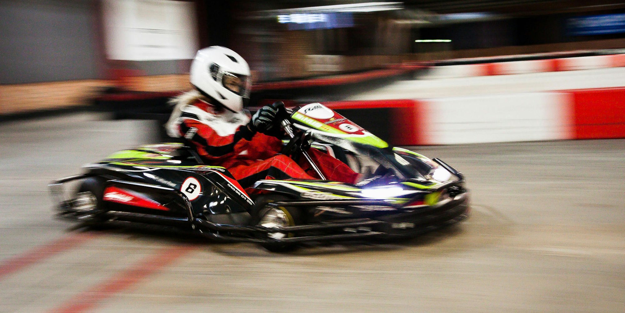 Kartfahrer Symbolbild