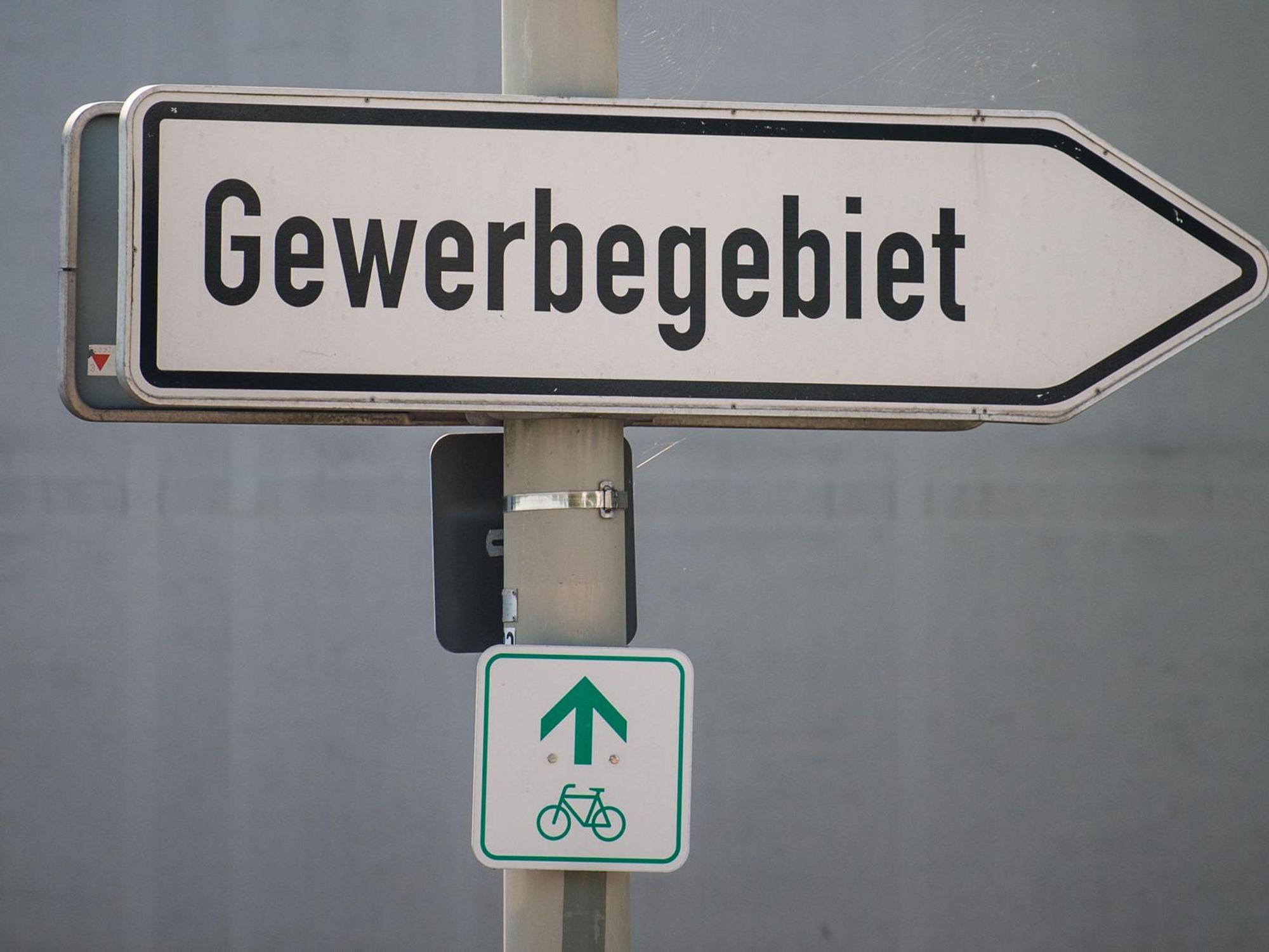 Gewerbegebiet symbol