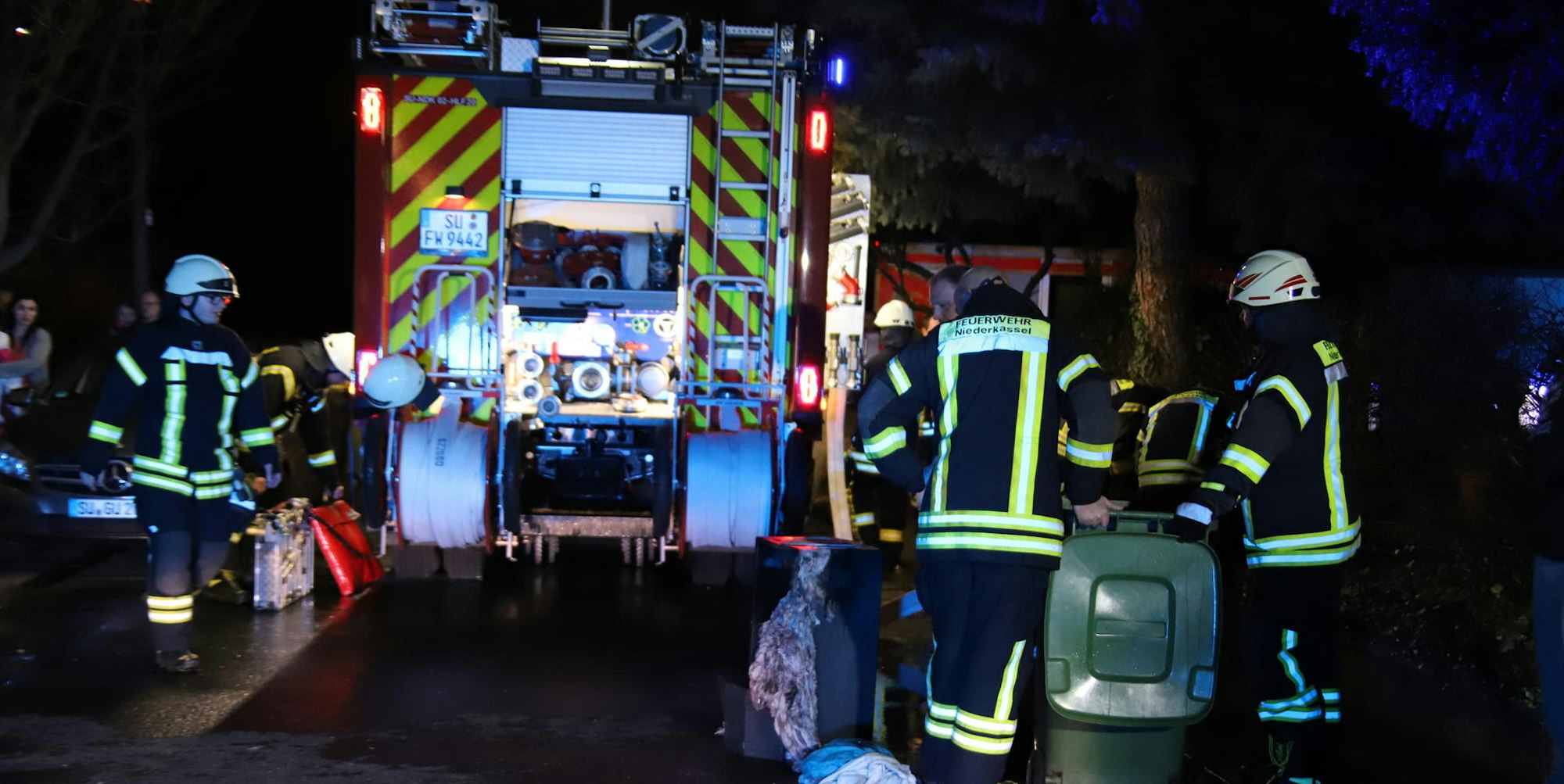 Feuer Niederkassel Friesenstraße