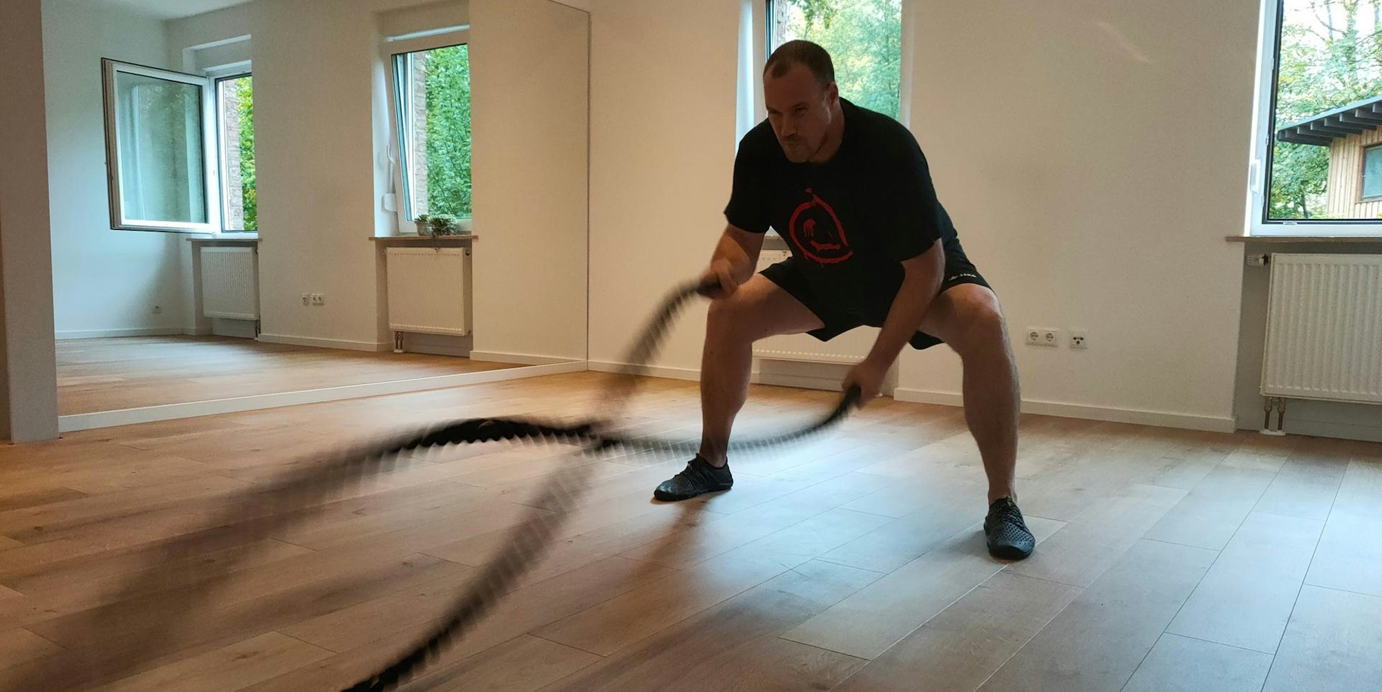 Armin Weigend beim Training