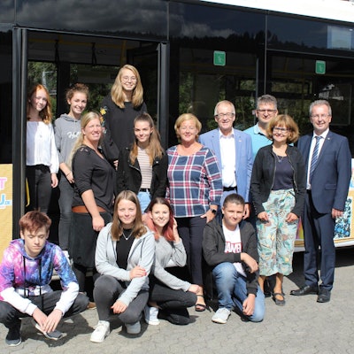 OVAG-Bus Malwettbewerb gegen Komasaufen