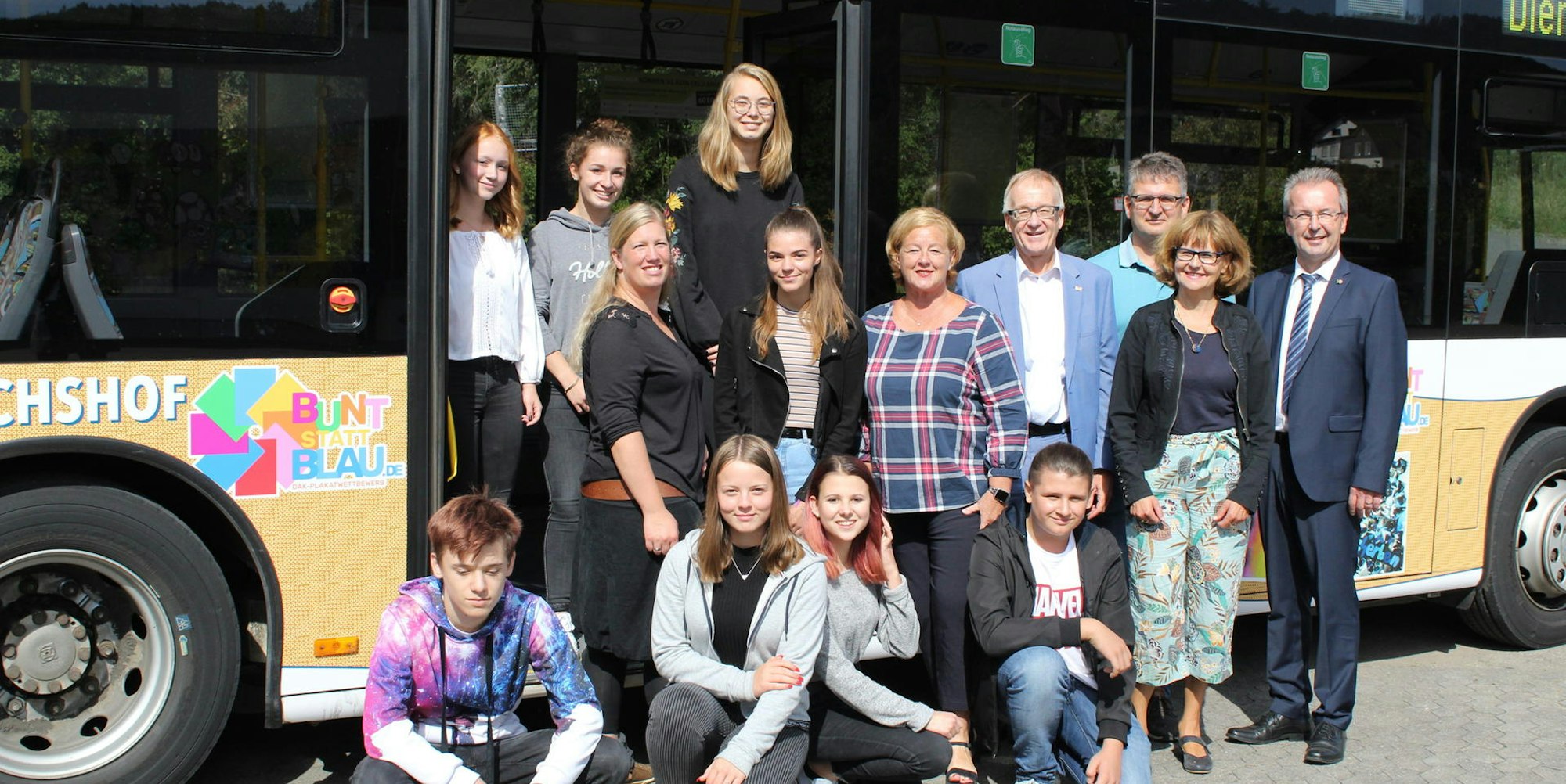 OVAG-Bus Malwettbewerb gegen Komasaufen