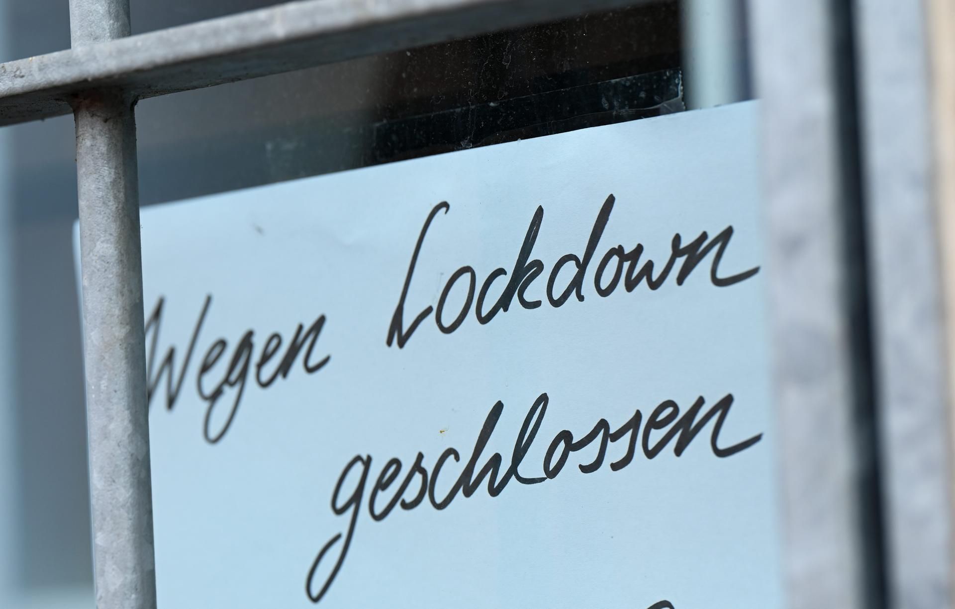 Lockdown Schaufenster