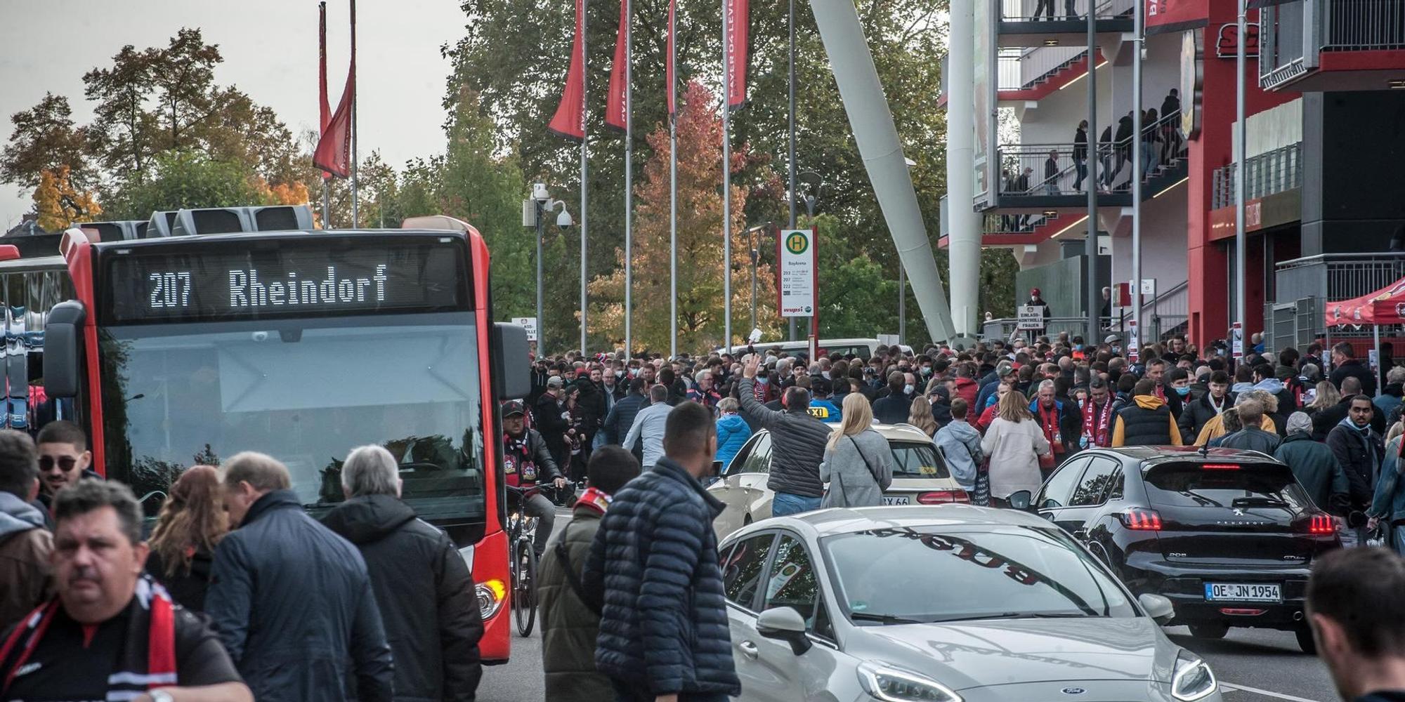 Bayer 04 Heimspiel Anreise Wupsi