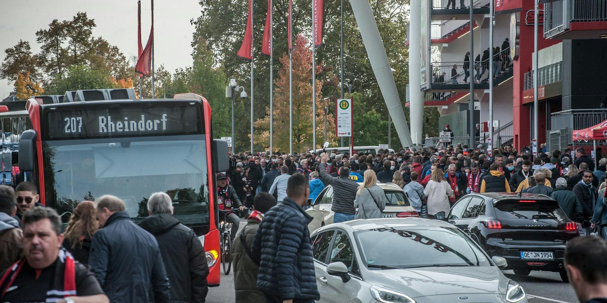 Bayer 04 Heimspiel Anreise Wupsi