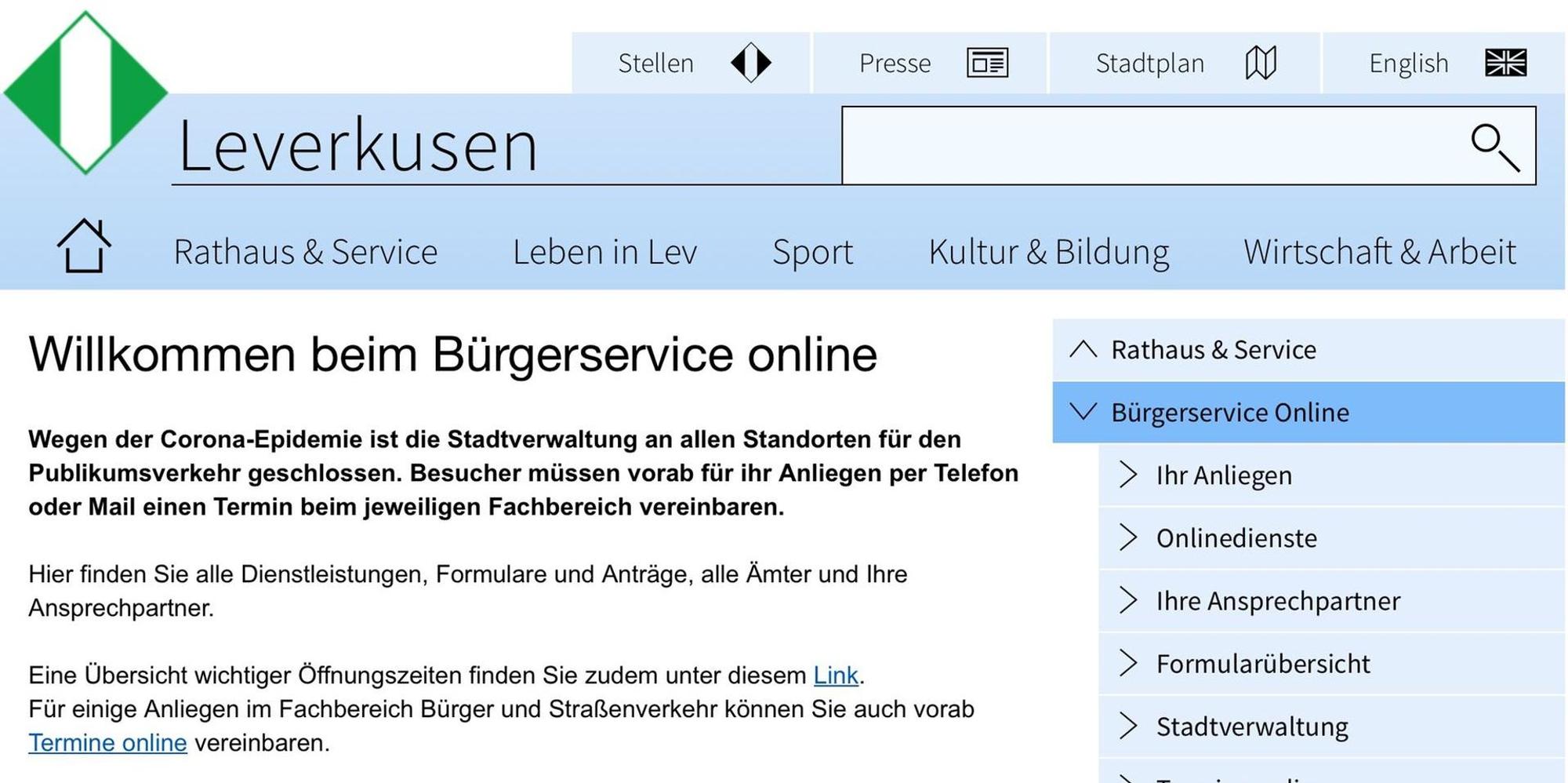Lev-Buergerservice