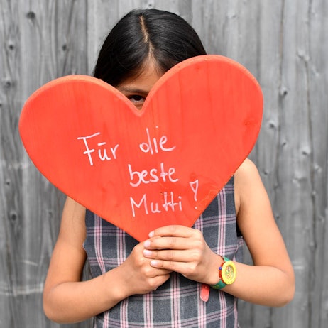 muttertag schild kind für die beste mama der welt