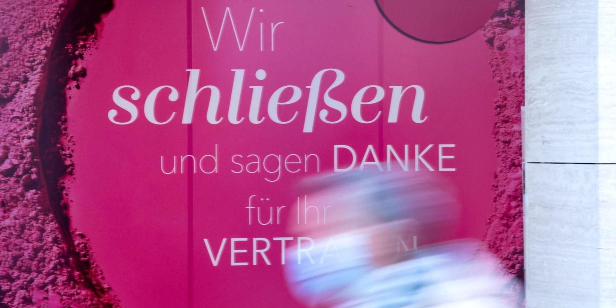 Wir schließen und sagen danke