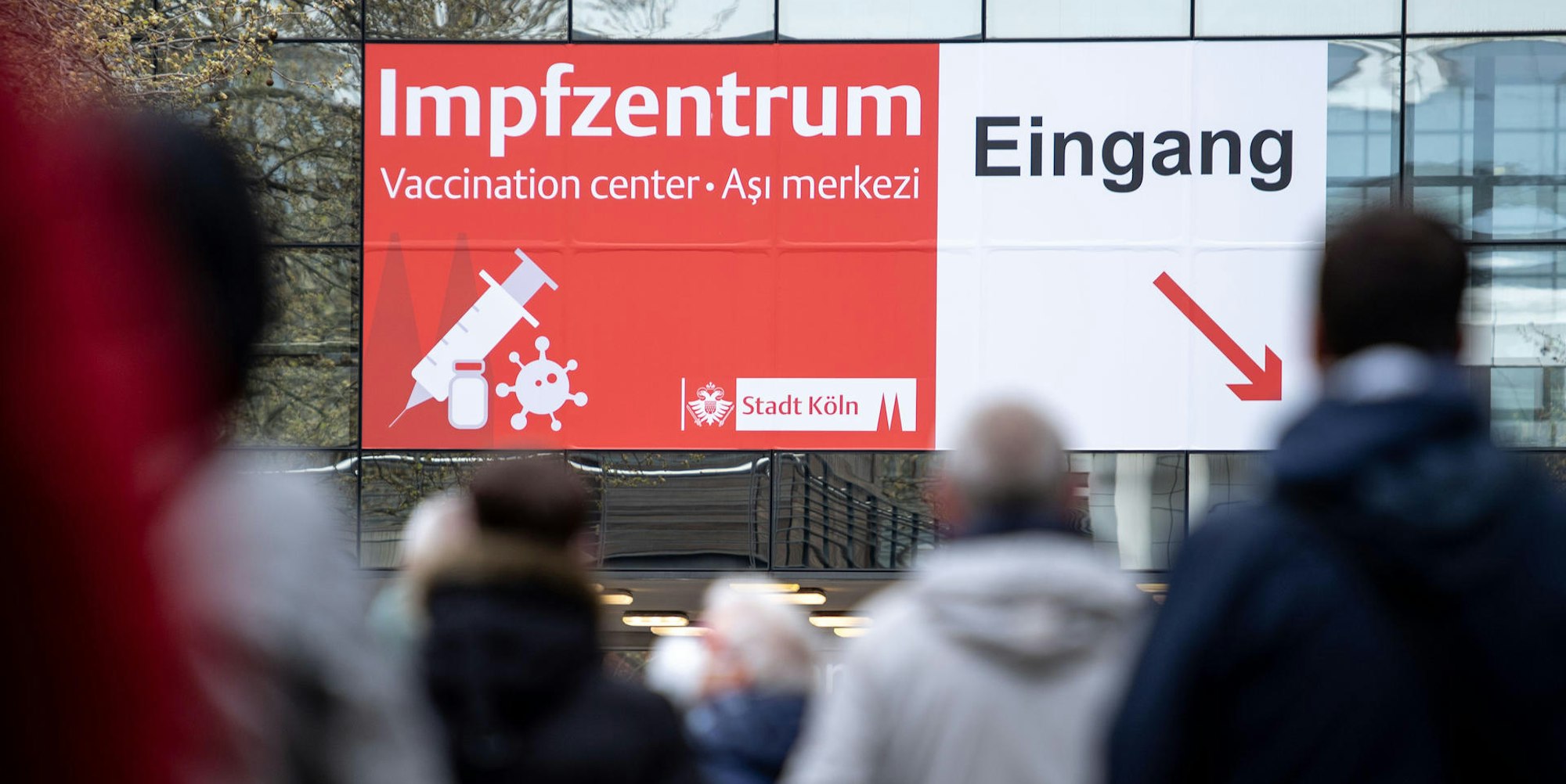 Impfzentrum Köln April 2021