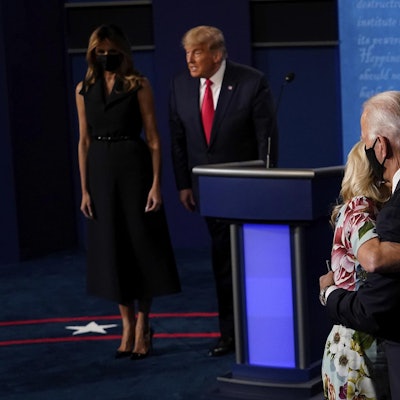 Melania Trump und Jill Biden (1)